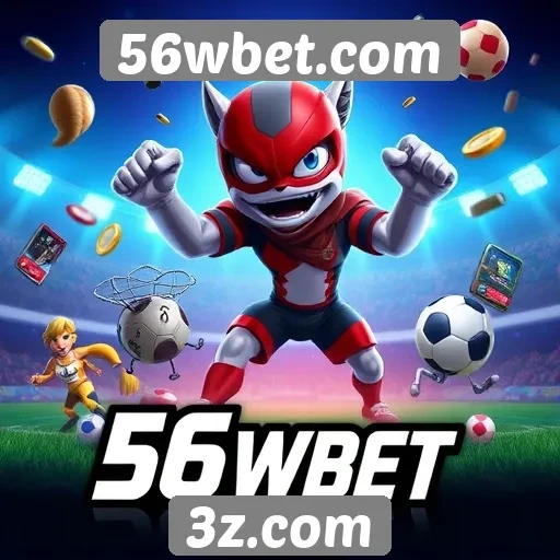 Variedade de jogos disponíveis na 56wbet
